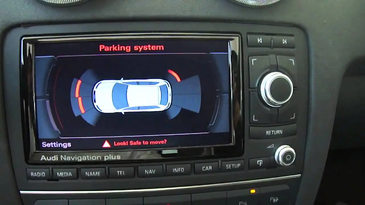 Sensores de aparcamiento asistido Audi